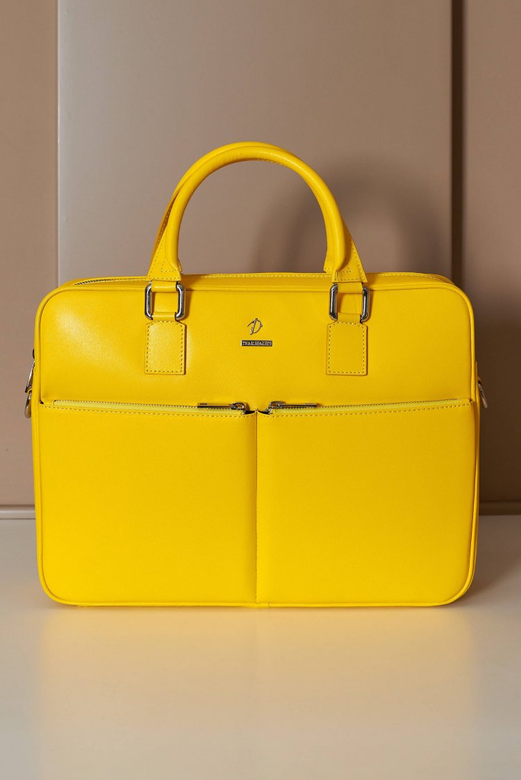 Yellow 24h Briefcase in...