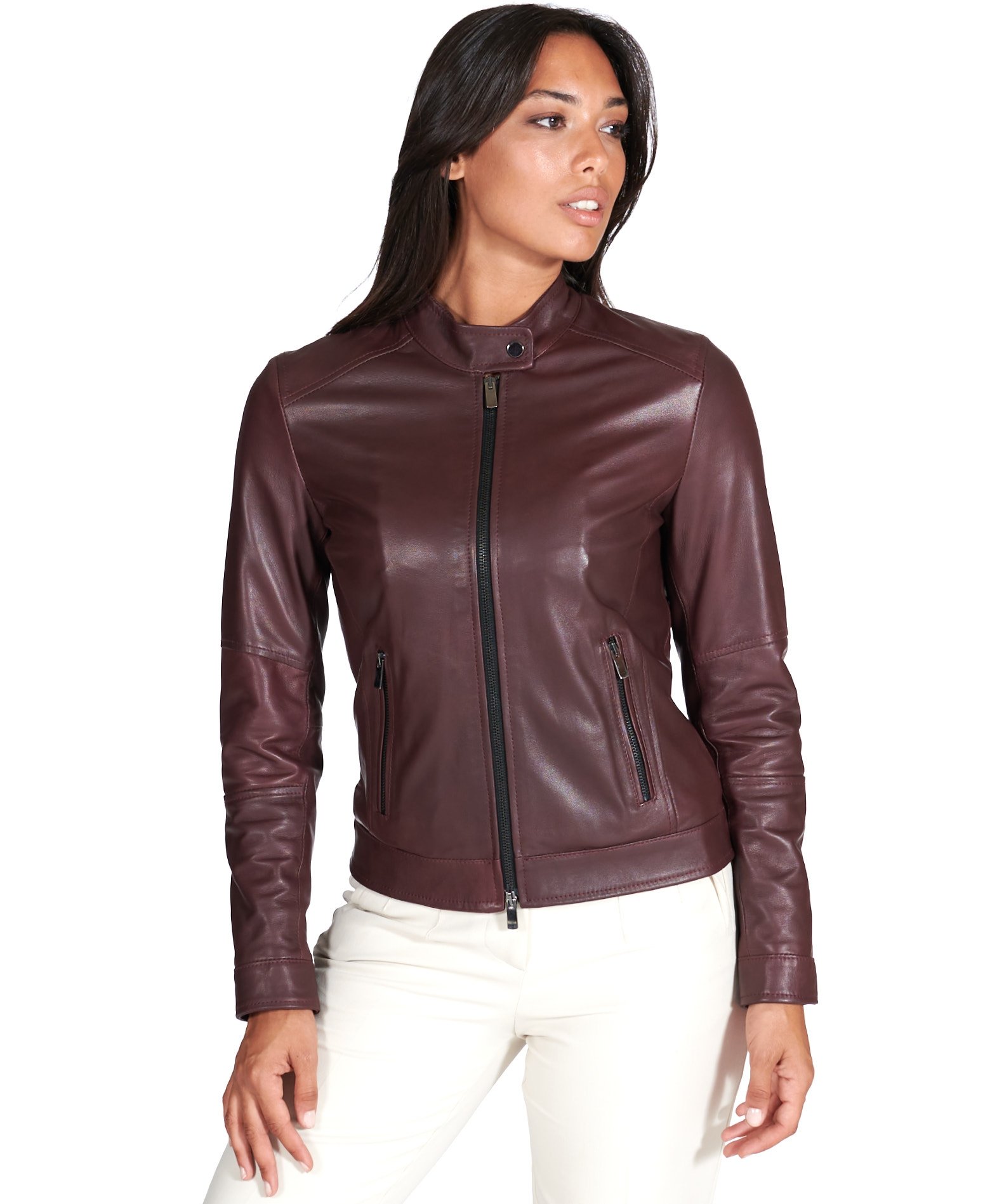 Buy Leather Jackets for Women Online in India | VeroModa-thanhphatduhoc.com.vn