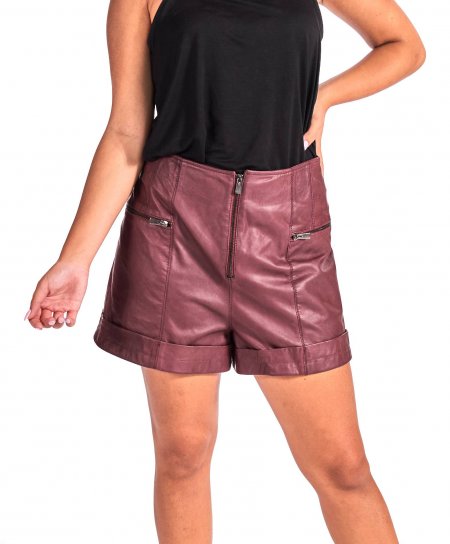 Bordeaux natural leather...