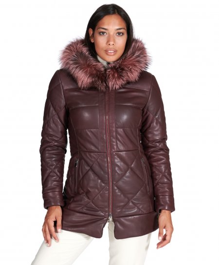 Bordeaux hooded natural...