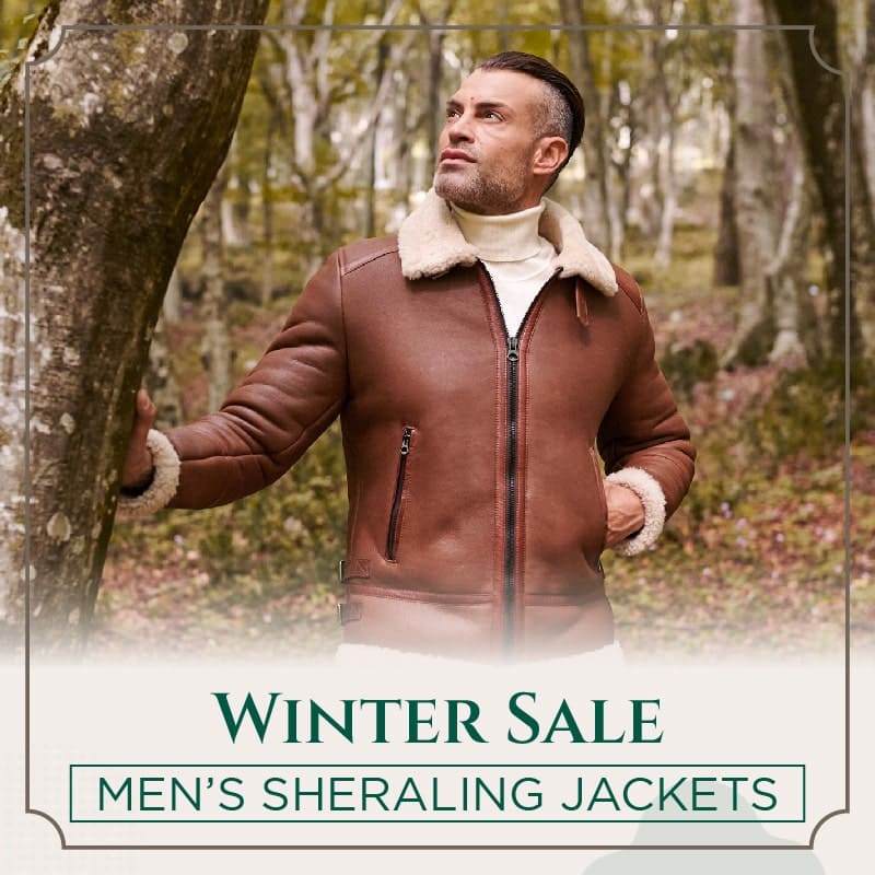 Mens Shearling Jackets