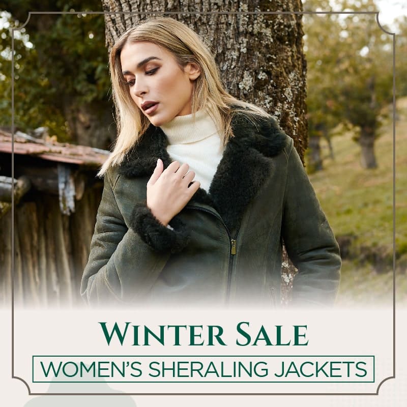 Womens shaerling jackets