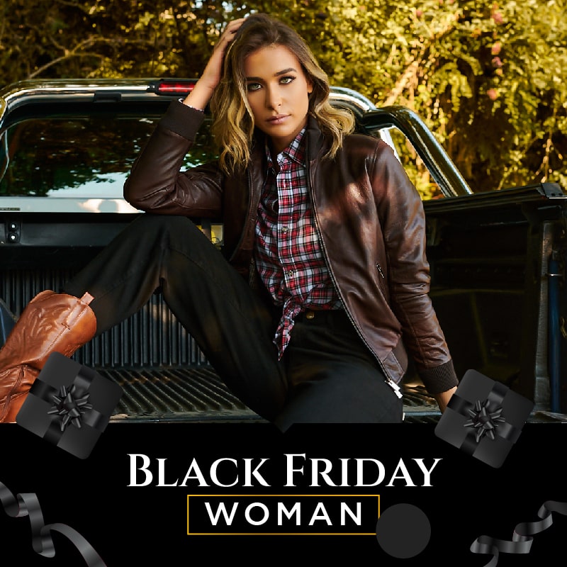 Women's leather jacket