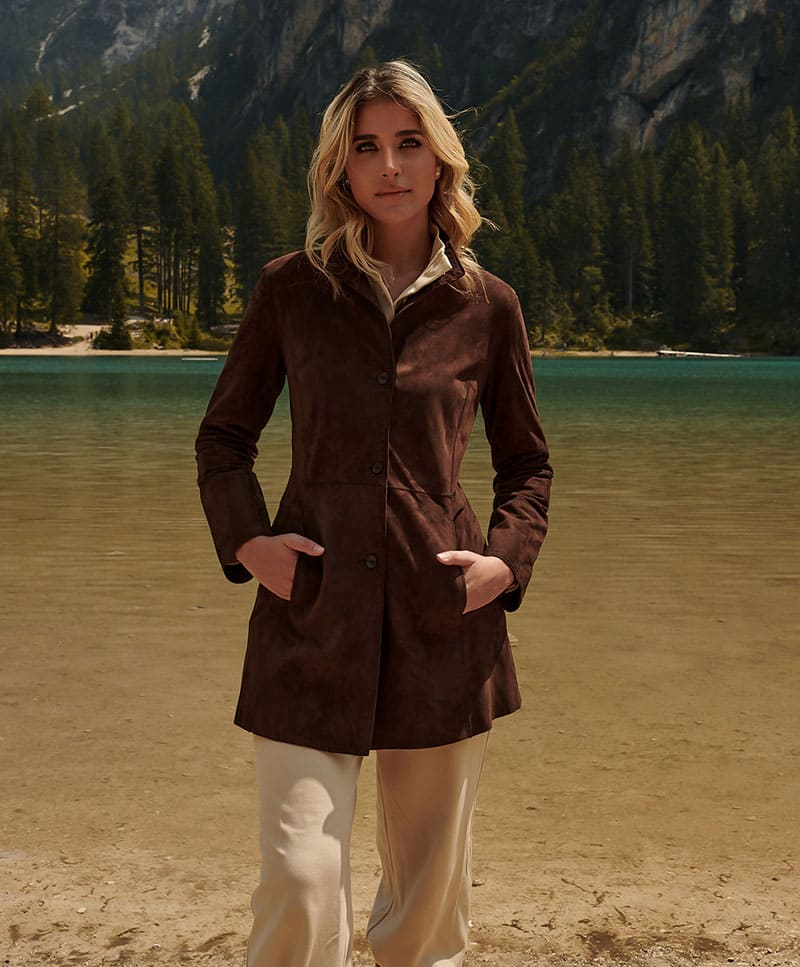 Womens suede jackets