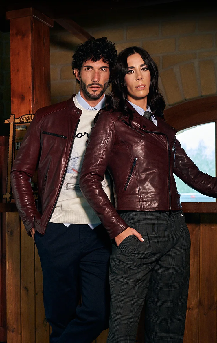 Italian leather jackets