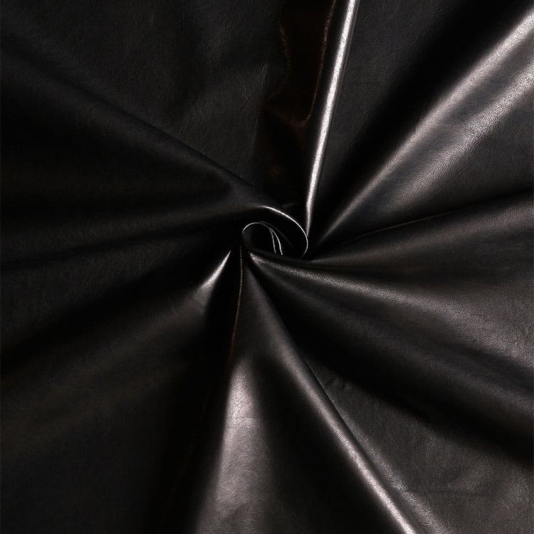 Washed leather